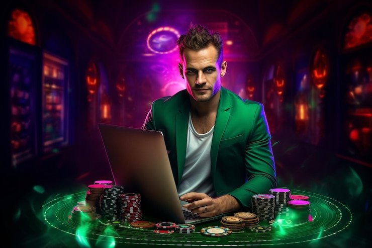 Wild West Gold gulungan slot tema koboi dengan simbol kuda dan revoler